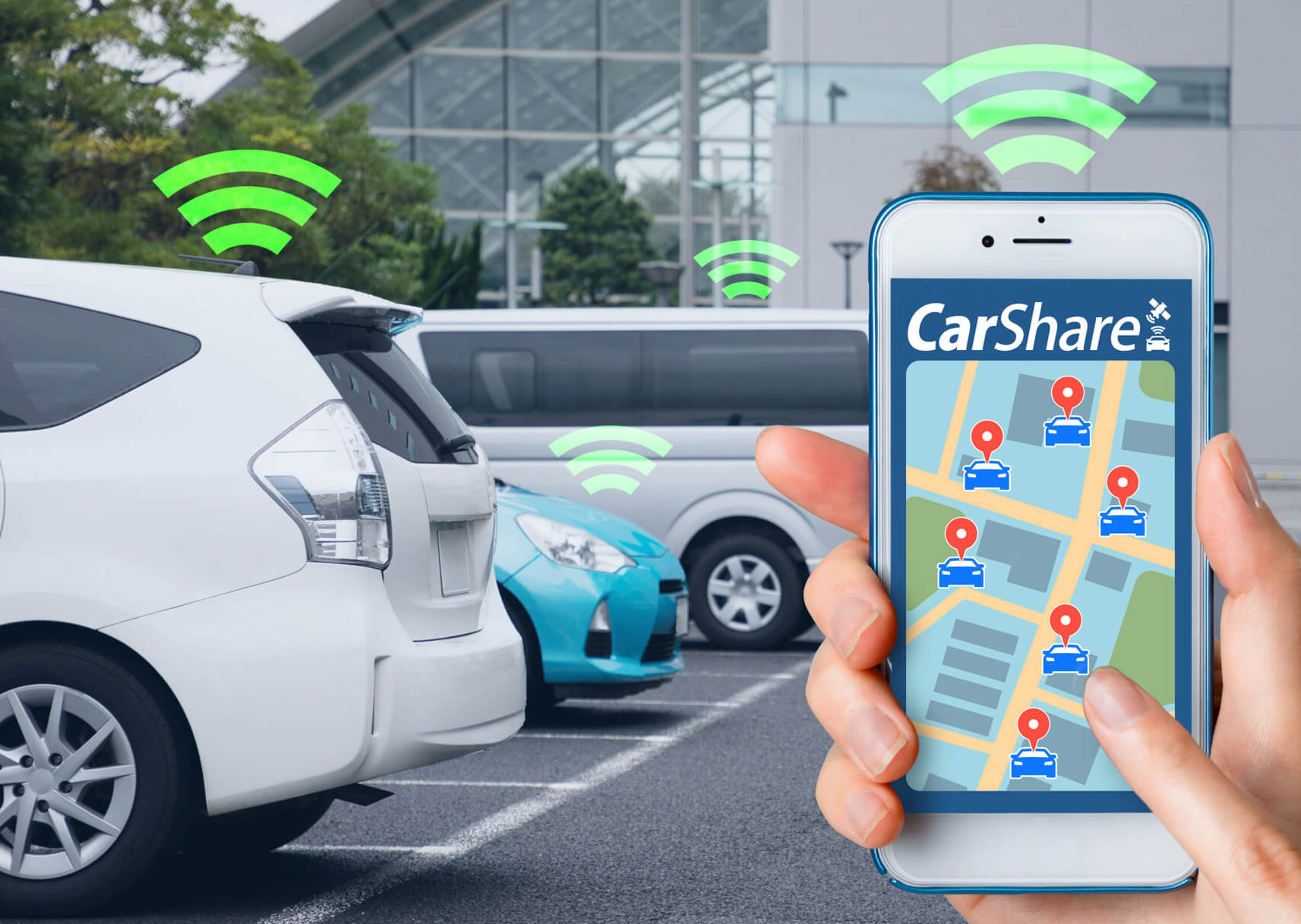 社用車のカーシェアリングについて解説